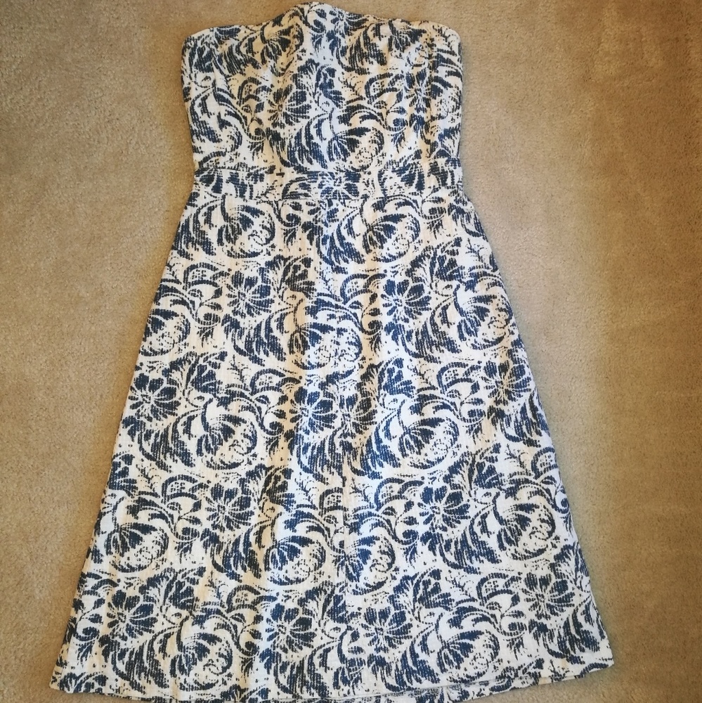J Crew halter empire waist dress